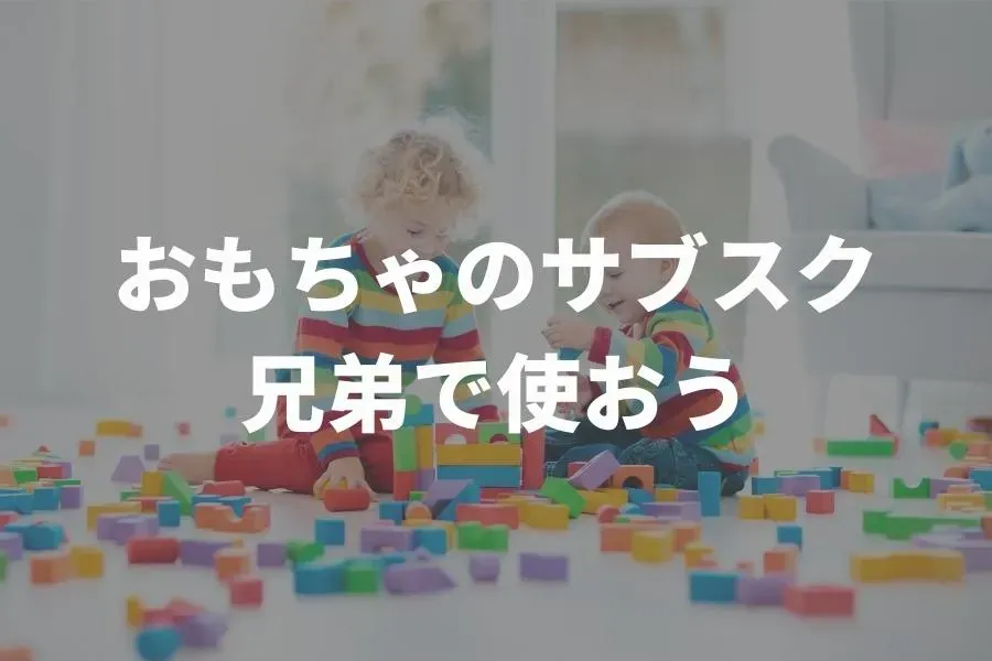 おもちゃサブスク 兄弟プラン利用でよくある疑問と解決策